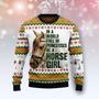 Horse Girl unisex womens & mens, couples matching, friends, funny family ugly christmas holiday sweater gifts