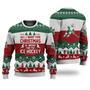 Ice Hockey All I Want For Christmas Sweater Christmas Knitted Print Sweatshirt