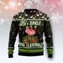 Let's Jingle And Flamingle Ugly Christmas Sweater