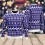 Make It Rein Deer Pattern Ugly Christmas Sweater For Men & Women