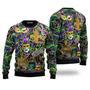 Mardi Gras Color Festival Ugly Christmas Sweater For Men & Women