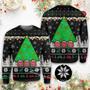 Merry christmas Ho Ho Ho Science Lovers Ugly Christmas Sweater For Men & Women Adult