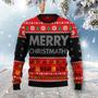 Merry Christmath Ugly Christmas Sweater unisex womens & mens, couples matching, friends, funny family sweater gifts