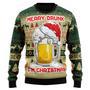 Merry Drunk Ugly Christmas Sweater