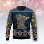 Minnesota Blue Mandala Ugly Christmas Sweater