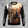 Moose Hunting Ugly Christmas Sweater