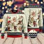 Nine Ladies Dancing Sexy Christmas Ugly Christmas Sweater For Men & Women