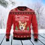 Pembroke Welsh Corgi Rockin' unisex womens & mens, couples matching, friends, funny family ugly christmas holiday sweater gifts