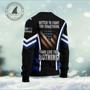 Police unisex womens & mens, couples matching, friends, funny family ugly christmas holiday sweater gifts