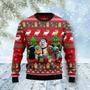 Poodle Family Snow Ugly Christmas Sweater