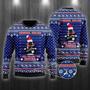 Pug Dog As Santa Claus Personal Stalker Ugly Christmas Sweater For Men & Women