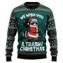 Raccoon Trashy Christmas Ugly Christmas Sweater