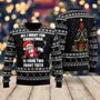 Santa Hockey All I Want For Christmas Is Your Two Front Teeth Ugly Christmas Sweater For Men & Women