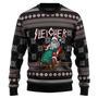 Santa Sleigher Ugly Christmas Sweater