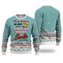 School Bus Driver Merry Christmas Be Nice Sweater Christmas Knitted Print Sweatshirt