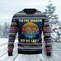 Sloth Tis the season Ugly Christmas Sweater