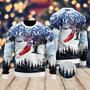 Snowboarding Ugly Christmas Sweater For Men & Women Adult