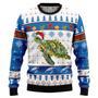 Turtle In Ocean Ugly Christmas Sweater For Men & Women