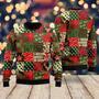 Vintage Christmas Patchwork Ugly Christmas Sweater For Men & Women