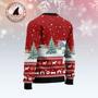 Vizsla I Believe In Santa Paws Ugly Christmas Sweater