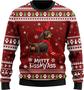 Dachshund Naughty Dog Ugly Christmas Sweater For Women