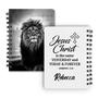Personalized Spiral Notebook Jesus Christ Is The Same Yesterday And Today And Forever, Religious Spiral Notebooks