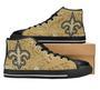 New OrIeans SAlNTS NFL Football 4 Custom Canvas High Top Shoes