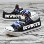 DaIIas Cowboys NFL Football Christmas Gift For Fans Low Top Custom Canvas Shoes