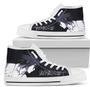 Sasuke Custom Canvas High Top Shoes For Fans Anime