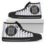 MiIwaukee Brewers MLB Baseball Custom Canvas High Top Shoes