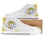 LA RAMS NFL Football 5 Custom Canvas High Top Shoes