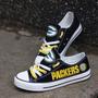 GB Packer NFL Football 3 Gift For Fans Low Top Custom Canvas Shoes