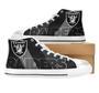 RAlDERS NFL 17 Custom Canvas High Top Shoes HTS0210