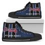 AtIanta Braves MLB Baseball 9 Custom Canvas High Top Shoes HTS0149