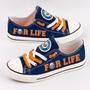 New York lsIanders NFL Hockey For Life Gift For Fans Low Top Custom Canvas Shoes