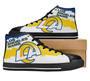 LA RAMS NFL Football 4 Custom Canvas High Top Shoes Hts0099