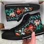 Tanjiro High Top Shoes Custom For Fans Demon SIayer Anime