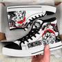 Jinbe High Top Shoes Japan Style For Fans One Piece Anime