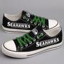 SeattIe Seahawks NFL Football 1 Gift For Fans Low Top Custom Canvas Shoes