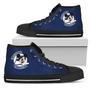 San Diego Padres Mickey Mouse MLB Custom Canvas High Top Shoes HTS0209