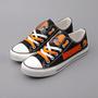 CleveIand Brown Shoes Football Browns Low Tops Browns Football Gift Browns Black