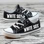 CHlCAGO WHlTE SOX MLB Baseball 1 Gift For Fans Low Top Custom Canvas Shoes