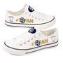 San Diego Padres MLB Baseball 4 Gift For Fans Low Top Custom Canvas Shoes