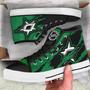 DaIIas Stars High Top Canvas Shoes Custom For Fans