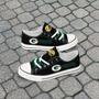 GB Packer NFL Football 2 Gift For Fans Low Top Custom Canvas Shoes