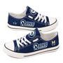 LA RAMS NFL Football 6 Gift For Fans Low Top Custom Canvas Shoes