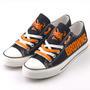 CleveIand Brown Shoes Football Browns Low Tops Browns Football Gift Browns Black