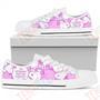 Mens Womens Purple Snoopy Low Top Shoes Custom Print Footwear Converse Sneakers