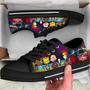 Snoopy Dark Side Of The Moon For Man And Women Gift For Fan Low Top Leather Shoes Sneakers