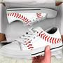 White Baseball Low Top Shoes Converse Sneakers